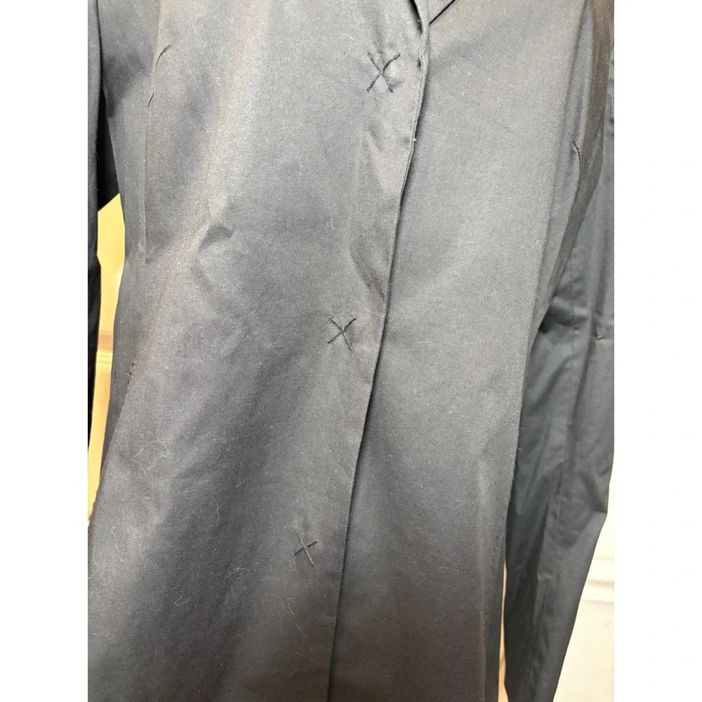 Uniform John Paul Richard Vintage Womens Black 3-Button Blazer Jacket Size 12
